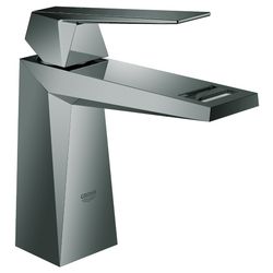 Grohe Allure Brilliant Einhand-Waschtischbatterie, 1/2", M-Size, glatter Körper, Hard Graphite, 2303... GROHE-23033A00  (Abb. 1)