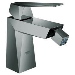 Grohe Allure Brilliant Einhand-Bidetbatterie 1/2", Hard Graphite, 23117A00... GROHE-23117A00  (Abb. 1)