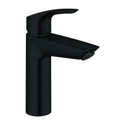 Grohe Eurosmart 1-Loch-Einhand-Waschtischbatterie, M-Size, Mattschwarz, glatter Körper... GROHE-233242433 4067393017158 (Abb. 1)