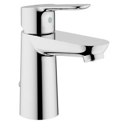 Grohe Einhand-Waschtischbatterie BauEdge, mit versenkbarer Kette, S-Size, 5,7l/min, Chr... GROHE-23329000 4005176934261 (Abb. 1)