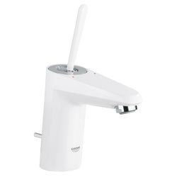Grohe Eurodisc Joy Einhand-Waschtischbatterie, 1/2", S-Size, Moon White/Chrom, 23425LS0... GROHE-23425LS0  (Abb. 1)