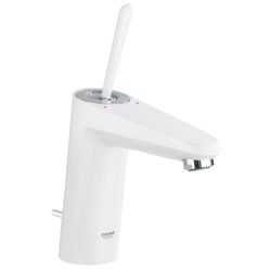 Grohe Eurodisc Joy Einhand-Waschtischbatterie, 1/2", M-Size, Moon White/Chrom, 23427LS0... GROHE-23427LS0  (Abb. 1)