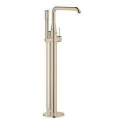 Grohe Essence Einhand-Wannenbatterie 1/2", Bodenmontage, autom. Umstellung Wanne/Brause, schwenkbare... GROHE-23491BE1  (Abb. 1)