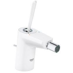 Grohe Eurodisc Joy Einhand-Bidetbatterie, 1-Loch-Montage, Zugstangen-Ablaufgarnitur 1 1/4", Moon Whi... GROHE-24036LS0  (Abb. 1)