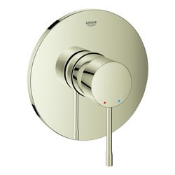 Grohe Essence Einhand-Brausebatterie, Fertigmontageset für Rapido SmartBox, Nickel poli... GROHE-24057BE1 4005176465628 (Abb. 1)