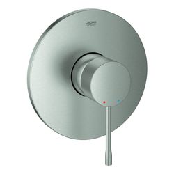 Grohe Essence Einhand-Brausebatterie, Fertigmontageset für Rapido SmartBox, Supersteel,... GROHE-24057DC1 4005176465482 (Abb. 1)