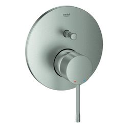 Grohe Essence Einhand-Wannenbatterie, Fertigmontageset für Rapido SmartBox, Supersteel,... GROHE-24058DC1 4005176465499 (Abb. 1)