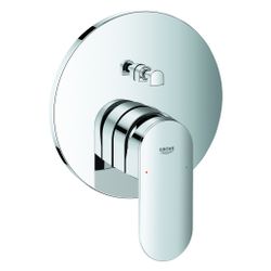 Grohe Plus Einhand-Wannenbatterie, Fertigmontageset für Rapido SmartBox, Chrom, 2406000... GROHE-24060004 4067393080145 (Abb. 1)