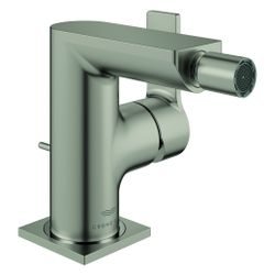 Grohe Allure Einhand-Bidetbatterie, Zugstangen-Ablaufgarnitur, Satin Steel, 24160MS1... GROHE-24160MS1 4005176945243 (Abb. 1)