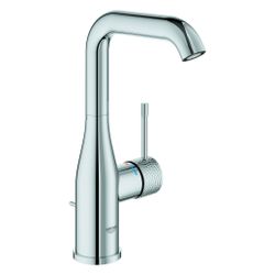 Grohe Essence Einhand-Waschtischbatterie, L-Size, Crafted Bedienungshebel, Zugstangen-A... GROHE-24174PF1 4067393076261 (Abb. 1)