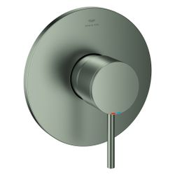 Grohe Atrio Einhand-Brausebatterie, Fertigmontageset für Rapido SmartBox, Satin Steel, ... GROHE-24354MS0 4005176945687 (Abb. 1)