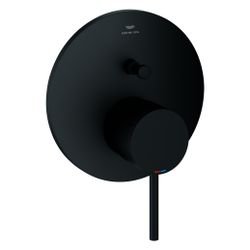 Grohe Atrio Einhand-Wannenbatterie, Fertigmontageset für Rapido SmartBox, Phantom Black... GROHE-24355KF0 4067393056751 (Abb. 1)
