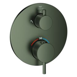 Grohe Atrio Thermostat-Brausebatterie mit integr. 2-Wege-Umstellung, Fertigmontageset f... GROHE-24358MG0 4005176944949 (Abb. 1)