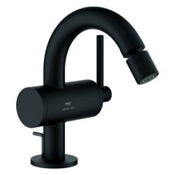 Grohe Atrio Einhand-Bidetbatterie, 1-Loch-Montage, mit Hebelgriffen, Zugstangen-Ablaufg... GROHE-24364KF0 4067393056829 (Abb. 1)