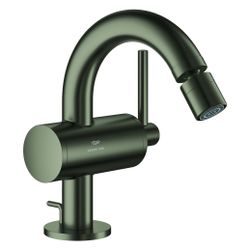 Grohe Atrio Einhand-Bidetbatterie, 1-Loch-Montage, mit Hebelgriffen, Zugstangen-Ablaufg... GROHE-24364MG0 4005176944987 (Abb. 1)