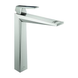 Grohe Allure Brilliant PC Einhand-Waschtischbatterie XL-Size Supersteel, Griff Vanilla ... GROHE-24419DC0 4005176795497 (Abb. 1)