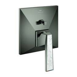 Grohe Allure Brilliant PC Wannenbatterie Hard Graphite gebürstet Wandmontage Griff, Whi... GROHE-24426AL0 4005176795275 (Abb. 1)
