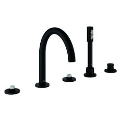 Grohe Atrio Private Collection 5-Loch-Wannen-Kombination, für Hebelgriffe, Phantom Blac... GROHE-25224KF0 4067393056966 (Abb. 1)