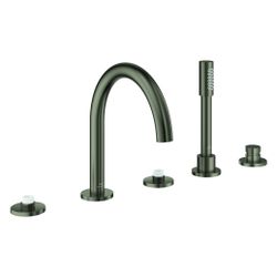 Grohe Atrio Private Collection 5-Loch-Wannen-Kombination, für Hebelgriffe, Satin Graphi... GROHE-25224MG0 4005176944031 (Abb. 1)