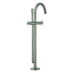 Grohe Atrio Wannenbatterie, Bodenmontage, FMS für 45 984, eigensicher, mit Kreuzgriffen... GROHE-25272MS0 4005176945823 (Abb. 1)