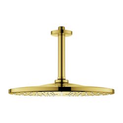 Grohe Rainshower Mono 310 Kopfbrauseset, Deckenauslass 142mm, Cool Sunrise, 1 Strahlart... GROHE-26560GL0 4005176557712 (Abb. 1)