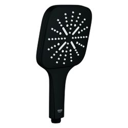 Grohe Rainshower SmartActive 130 Cube Handbrause, 8,5l/min, Mattschwarz, 265822430... GROHE-265822430 4067393082330 (Abb. 1)