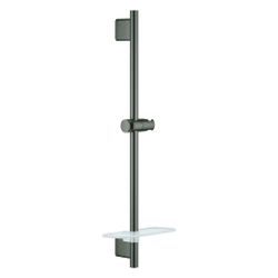 Grohe Rainshower SmartActive Brausestange, 600mm, Ablage, Hard Graphite gebürstet, 2660... GROHE-26602AL0 4005176558627 (Abb. 1)