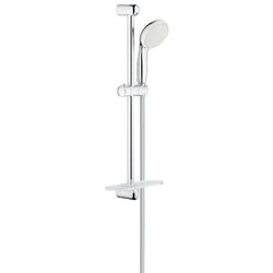 Grohe Tempesta 100 Brausestangenset, 2 Strahlarten, 600mm, Chrom, 26638000... GROHE-26638000  (Abb. 1)