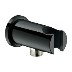 Grohe Rainshower Wandabgangsbogen mit Halter, runde Rosette, AG 1/2", Ganzmetallgehäuse... GROHE-26658A00 4005176950001 (Abb. 1)