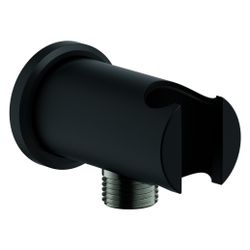 Grohe Rainshower Wandabgangsbogen mit Halter, runde Rosette, AG 1/2", Ganzmetallgehäuse... GROHE-26658KF0 4067393057307 (Abb. 1)