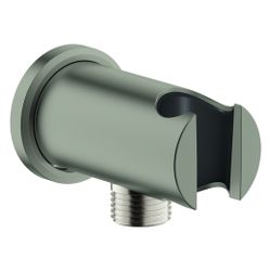 Grohe Rainshower Wandabgangsbogen mit Halter, runde Rosette, AG 1/2", Ganzmetallgehäuse... GROHE-26658MS0 4005176946301 (Abb. 1)