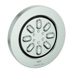 Grohe Aqua Seitenbrause Rainshower, 2 Strahlarten, 3,3l/min Supersteel, inklusive Einba... GROHE-26801DC0 4005176722837 (Abb. 1)