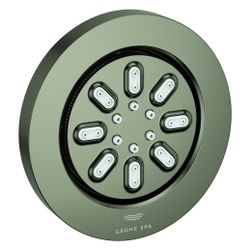 Grohe Rainshower Aqua Seitenbrause rund, 2 Strahlarten, max. 3,3l/min, mit Einbaukörper... GROHE-26801MG0 4005176944413 (Abb. 1)