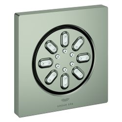 Grohe Rainshower Aqua Seitenbrause eckig, 2 Strahlarten, max. 3,3l/min, mit Einbaukörpe... GROHE-26802MS0 4005176946332 (Abb. 1)