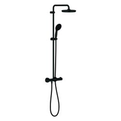 Grohe Tempesta System 210 Duschsystem Wandmontage mit Thermostat und Kopfbrause, 390mm... GROHE-268112431 4067393061854 (Abb. 1)