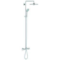 Grohe Euphoria 260 Duschsystem, Wandmontage, max. Durchfluss 9,5l/min bei 3 bar, Chrom,... GROHE-27475001 4005176417863 (Abb. 1)