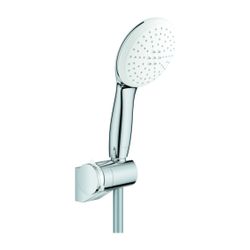 Grohe Tempesta 110 Wandhalterset, Chrom, 2 Strahlarten Rain/Jet, 3bar, 7,4l/min, Wandha... GROHE-27601003 4005176680403 (Abb. 1)