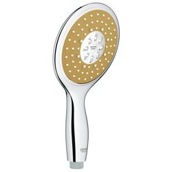 Grohe Power and Soul 130 Handbrause, 4plus Strahlarten, 9,5l/min Durchflusskonstanthalter, Chrom/Nat... GROHE-27672PV0  (Abb. 1)