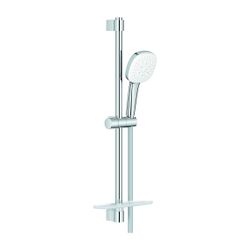 Grohe Tempesta Cube Brausestangenset 110, 600mm, 3 Strahl, 13,5l/min, Chrom, Brauseschl... GROHE-27929003 4005176768255 (Abb. 1)