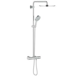 Grohe Rainshower System 310 Duschsystem mit Thermostatbatterie für die Wandmontage, mit Thermostat, ... GROHE-27968000  (Abb. 1)