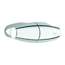 Grohe Movario Wandbrausehalter, verstellbar, Kunststoff, Chrom, 28401000... GROHE-28401000 4005176264474 (Abb. 1)