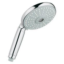 Grohe Rainshower Classic 130 Handbrause, Durchmesser 130mm, 3 Strahlarten, Chrom, 28764... GROHE-28764000 4005176820113 (Abb. 1)