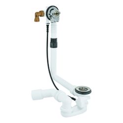 Grohe Talentofill Wannenfüll-, Ab- und Überlaufgarnitur, Supersteel für Normalbadewanne... GROHE-28990DC0 4005176468162 (Abb. 1)