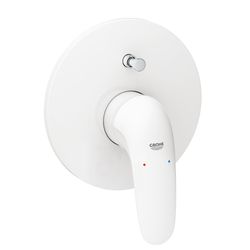 Grohe Eurostyle Einhand-Wannenbatterie mit Umstelleinheit, Messing, Moon White/Chrom, 2... GROHE-29099LS3 4005176365317 (Abb. 1)