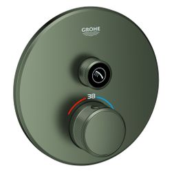 Grohe Grohtherm SmartControl Thermostat, rund, Fertigmontageset für Rapido SmartBox, 1 ... GROHE-29118MG0 4005176944260 (Abb. 1)