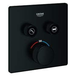 Grohe Grohtherm SmartControl Unterputz-Thermostat, eckig, Fertigmontageset für Rapido ... GROHE-291242430 4067393082422 (Abb. 1)