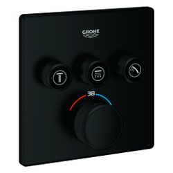 Grohe Grohtherm SmartControl Unterputz-Thermostat, eckig, Fertigmontageset für Rapido ... GROHE-291262430 4067393082439 (Abb. 1)