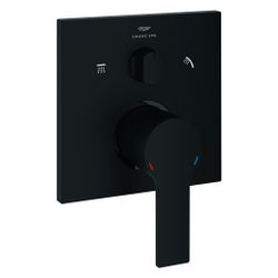 Grohe Allure Einhandbatterie, Fertigmontageset, 3-Wege Umstellung, Phantom Black, 29176... GROHE-29176KF1 4067393056379 (Abb. 1)