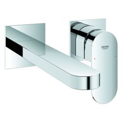 Grohe Plus 2-Loch-Waschtischbatterie 29306_4, Wandmontage Fertigmontageset, 5l/min, 203... GROHE-29306004 4067393079781 (Abb. 1)