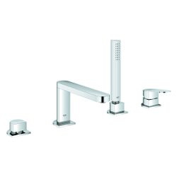 Grohe Plus 4-Loch-Einhand-Wannenkombination, Brauseset Euphoria Cube, Chrom, 29307004... GROHE-29307004 4067393080268 (Abb. 1)